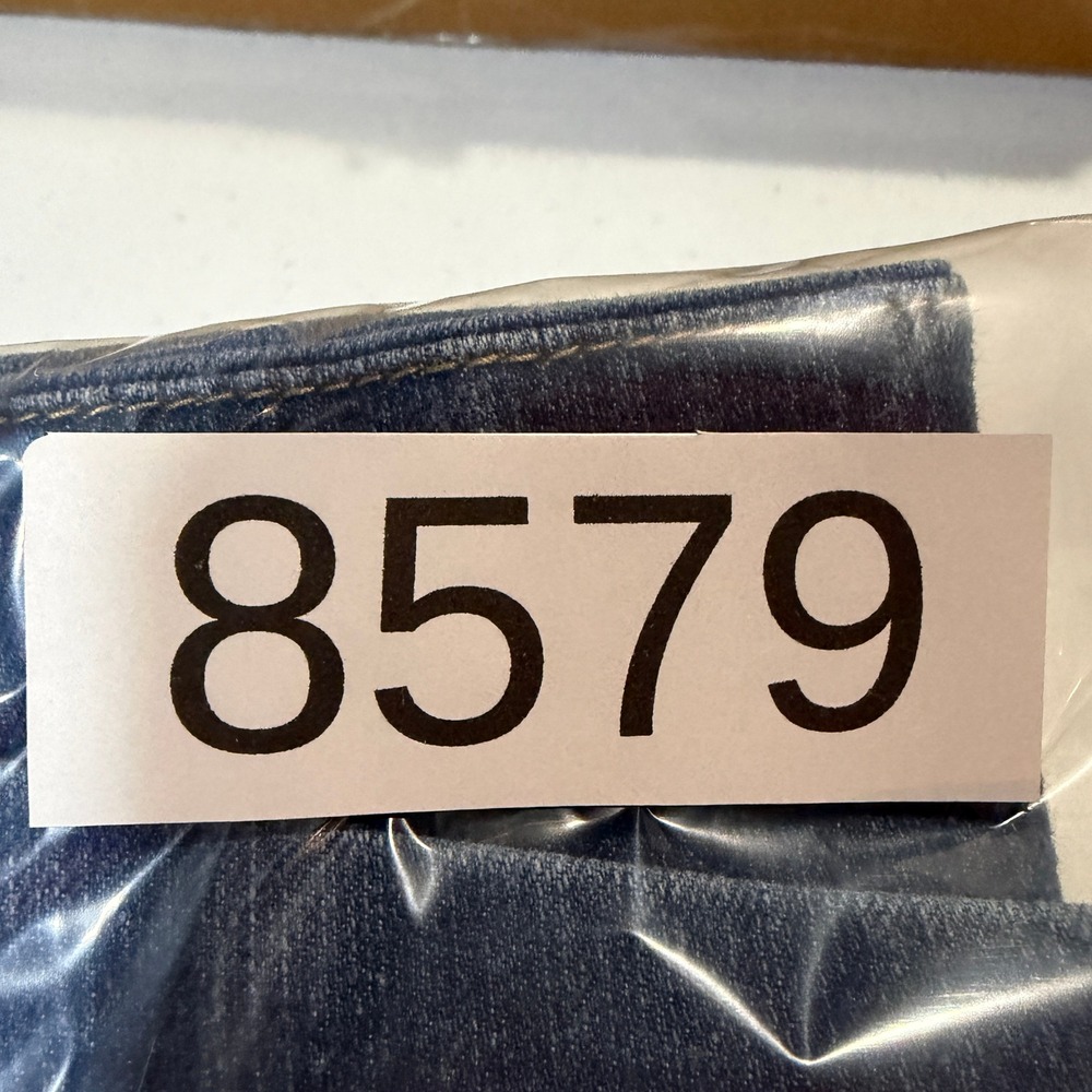Hue Jeggings Womens Medium Blue Denim Leggings Pull On Skinny Stretch 8579 - Picture 7 of 8
